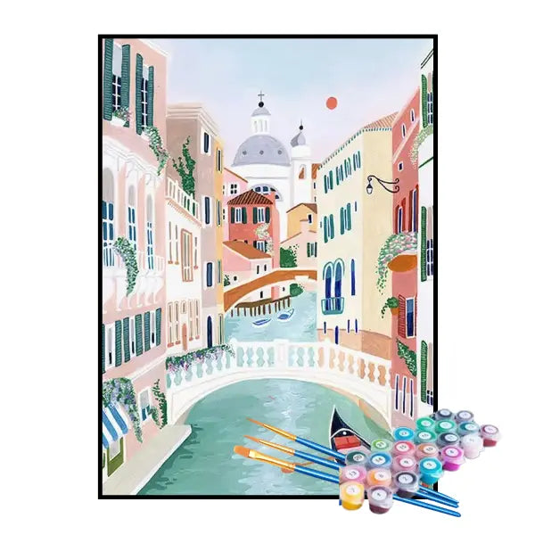 Kit de Pintura Numerada - Veneza, Itália