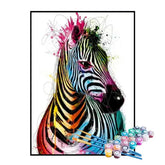 Kit de Pintura Numerada - Arte de Zebra
