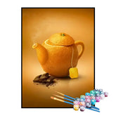 Kit de Pintura Numerada - Chá de Laranja