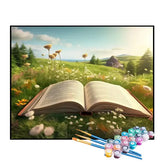 Kit de Pintura Numerada - Livro no Jardim
