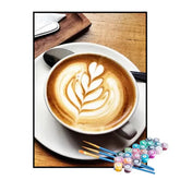 Kit de Pintura Numerada - Cappuccino Decorado