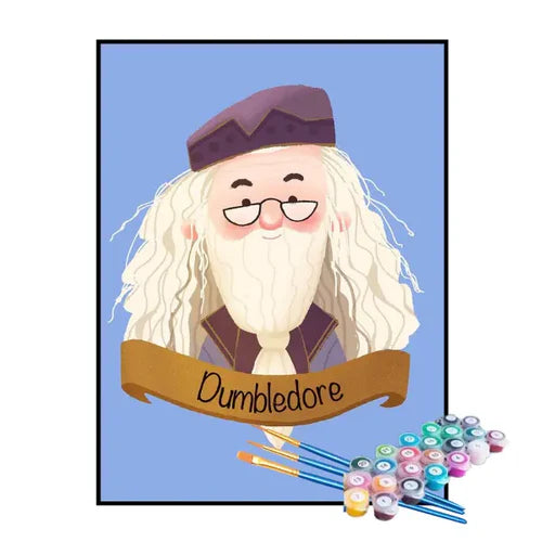 Kit de Pintura Numerada - Dumbledore