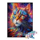 Kit de Pintura Numerada - Gato Encantado