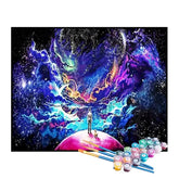 Kit de Pintura Numerada - Explorando o Espaço