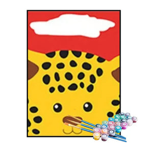 Kit de Pintura Numerada - Filhote de Onça