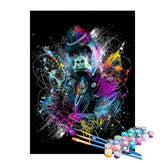 Kit de Pintura Numerada - Macaco Artista