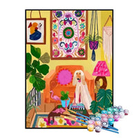 Kit de Pintura Numerada - Sala Divertida