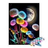 Kit de Pintura Numerada - Dente-de-Leão Colorido