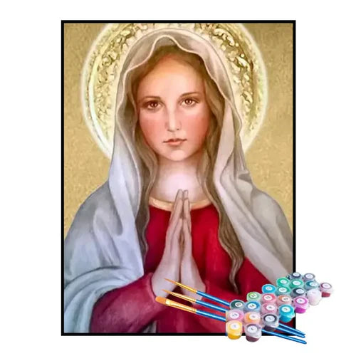 Kit de Pintura Numerada - Santa Maria