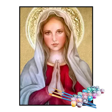 Kit de Pintura Numerada - Santa Maria