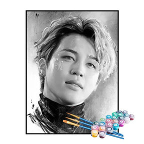 Kit de Pintura Numerada - Jimin