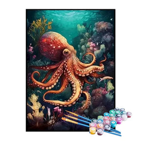 Kit de Pintura Numerada - Polvo