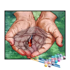 Kit de Pintura Numerada - Peixinho