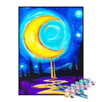 Kit de Pintura Numerada - Caminho até a Lua