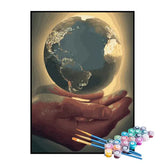 Kit de Pintura Numerada - A Força do Planeta Terra