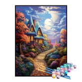 Kit de Pintura Numerada - Vila Fantasia