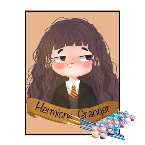 Kit de Pintura Numerada - Hermione Granger