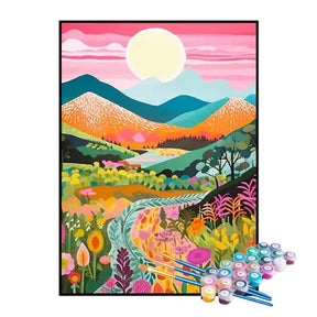 Kit de Pintura Numerada - Trilha Colorida