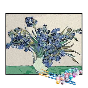 Kit de Pintura Numerada - Íris de Van Gogh