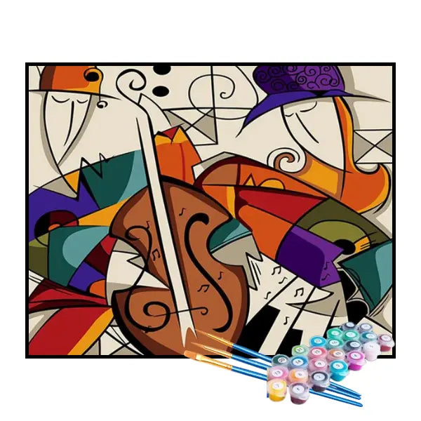 Kit de Pintura Numerada - Violino
