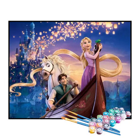 Kit de Pintura Numerada - Enrolados