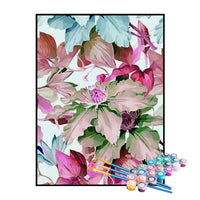 Kit de Pintura Numerada - Flores Coloridas