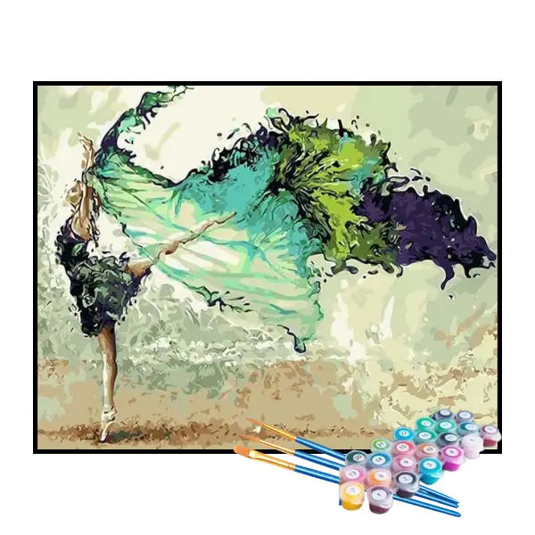 Kit de Pintura Numerada - A Bailarina