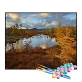 Kit de Pintura Numerada - A Floresta Perdida