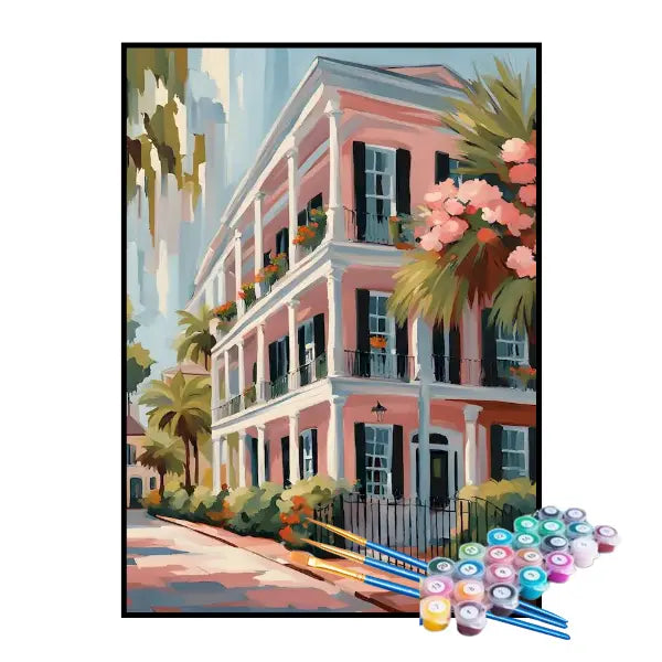 Kit de Pintura Numerada - O Grande Hotel