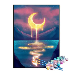 Kit de Pintura Numerada - O Poder da Lua