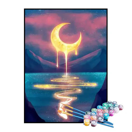 Kit de Pintura Numerada - O Poder da Lua