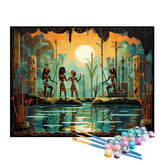 Kit de Pintura Numerada - Tribo Indígena