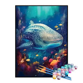 Kit de Pintura Numerada - Baleia