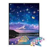 Kit de Pintura Numerada - Constelações de Estrelas