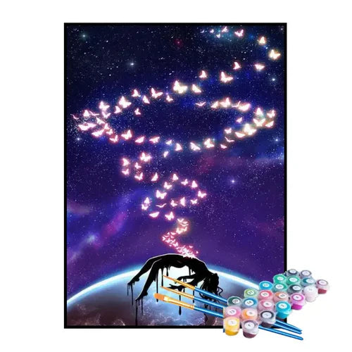 Kit de Pintura Numerada - A Magia do Universo