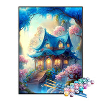 Kit de Pintura Numerada - Casa Encantada