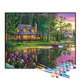 Kit de Pintura Numerada - Chalé da Casa de Campo