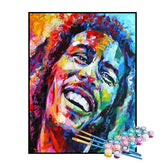 Kit de Pintura Numerada - Bob Marley