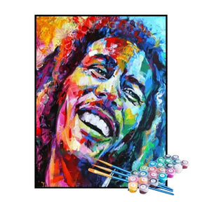 Kit de Pintura Numerada - Bob Marley