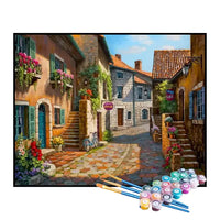 Kit de Pintura Numerada - Vilarejo