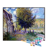 Kit de Pintura Numerada - Obra de Claude Monet