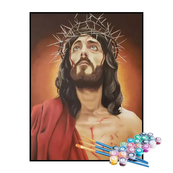 Kit de Pintura Numerada - A Coroa de Jesus