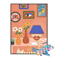 Kit de Pintura Numerada - Decoração Divertida