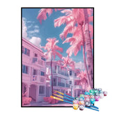 Kit de Pintura Numerada - Bairro dos Coqueiros