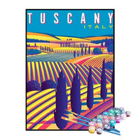 Kit de Pintura Numerada - Toscana
