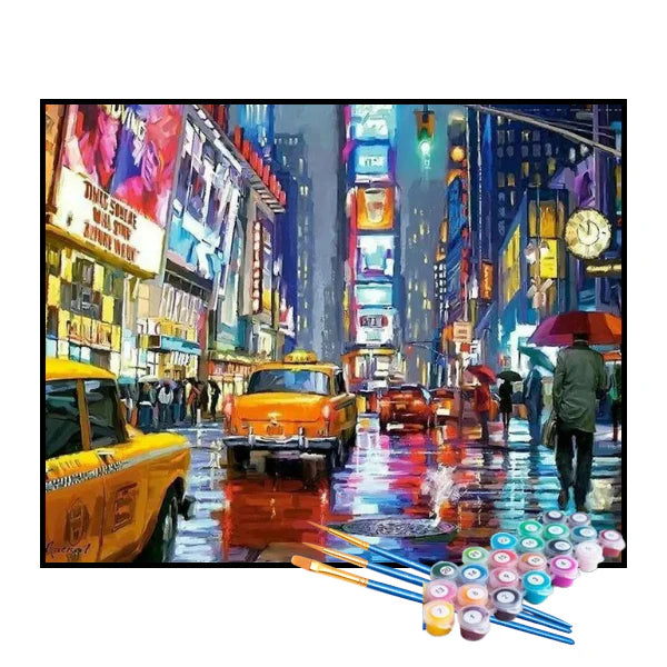 Kit de Pintura Numerada - Times Square