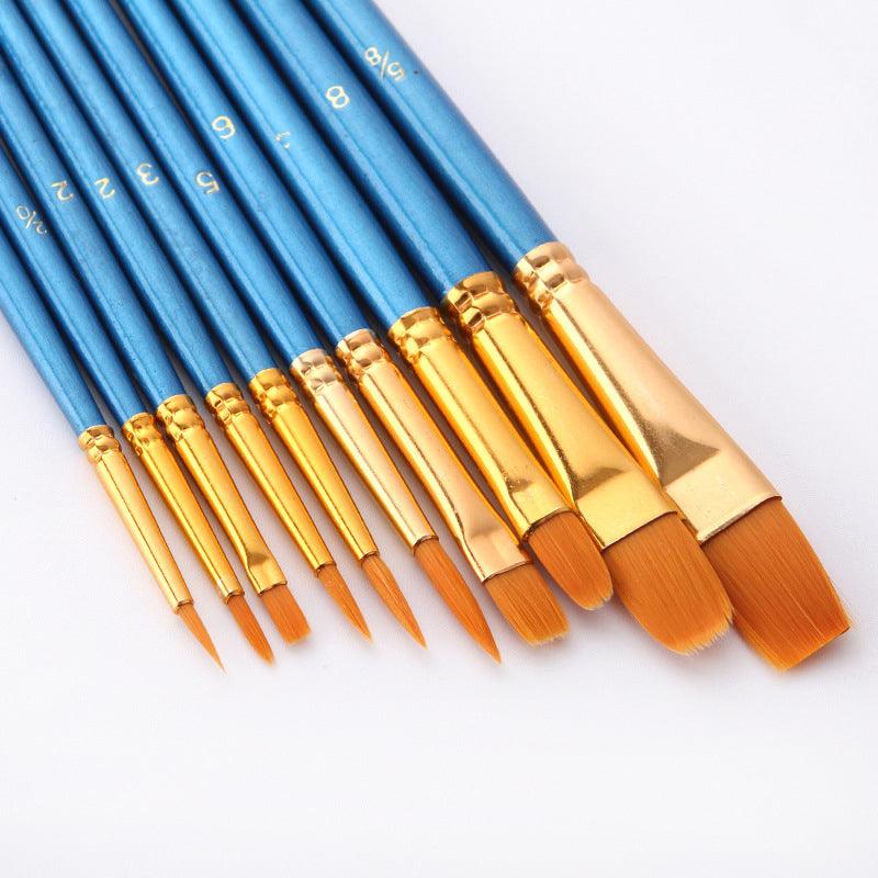 Kit com 10 pincéis profissionais Premium