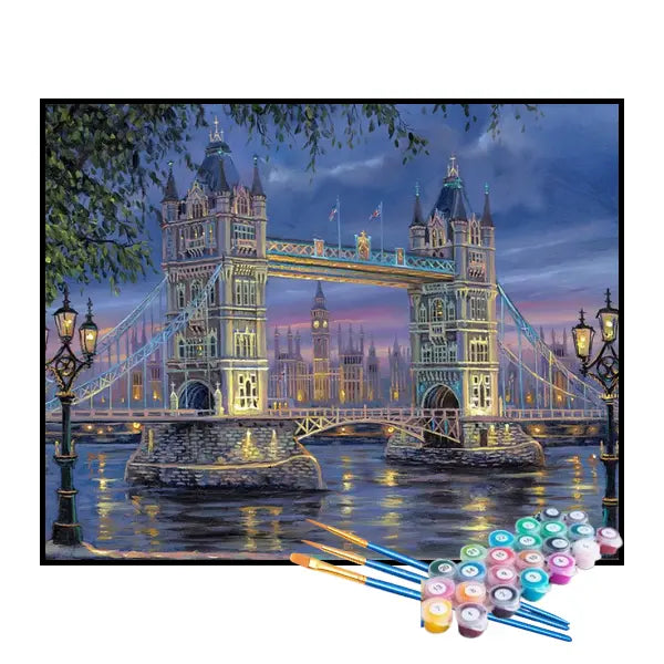 Kit de Pintura Numerada - Ponte de Londres