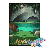 Kit de Pintura Numerada - Lourdes, França