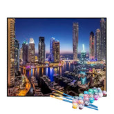 Kit de Pintura Numerada - Centro de Dubai